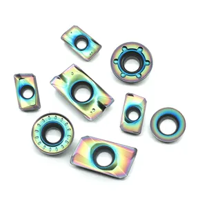 Milling cutter inserts APMT1604PDER M2 H2 XM APMT1604 APMT Colorful Titanium alloy stainless steel Quenched steel