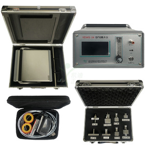 เครื่องวิเคราะห์ก๊าซซัลเฟอร์เฮกซะฟลูออไรด์แบบพกพาเครื่องตรวจจับการไหลของก๊าซ SF6ความชื้นจากน้ำขนาดเล็กผลิต KDWS-24 - Product Image 1