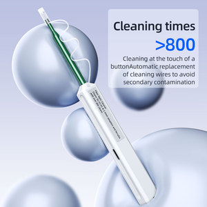 Fiber Cleaner, One Fiber Connectors Cleaning, Fiber Cleaner <b>Pen</b> with 800+ Cleans for 2.5mm SC/ST/FC - Product Image 5
