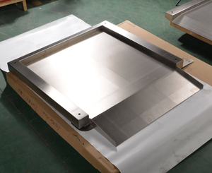 Báscula Digital Electrónica Impermeable de Acero Inoxidable Veidt, 1-3T, Plataforma Industrial para Fábrica con Rampas YK-SFD Stai - Product Image 2