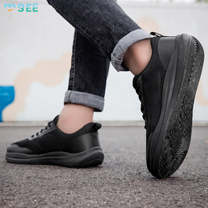 Zapatillas Deportivas SeeMore con Puntera Ancha y Parte Superior <span class=keywords><strong>de</strong></span> Malla para <span class=keywords><strong>Hombre</strong></span>, Juveniles, <span class=keywords><strong>de</strong></span> Arco Bajo, Transpirables, Ligeras, para Correr - Product Image 4