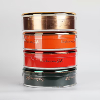 Boîte de rangement en acrylique de haute qualité pour compléments alimentaires, étui d'emballage premium pour fruits de mer séchés et arrangements de cadeaux nutritionnels à base de plantes