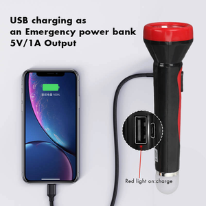 Bán buôn nhà máy bán hàng trực tiếp 1 wát LED sạc torchlight hai chế độ chiếu sáng xách tay khẩn cấp đèn pin cho ngoài trời - Product Image 4