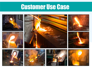 Horno de Crisol de Bronce PT con Mecanismo de Inclinación para Fundición de Arte y Producción de Obras de Arte Metálicas Personalizadas - Product Image 4