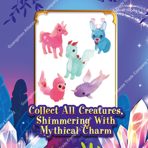 5 Creative PVC Press Relief Toy Office Decoration Home Decor Glitter <b>Magic</b> Animal Blind <b>Box</b> - Product Image 3