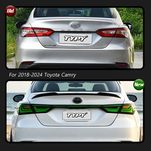 ชุดไฟท้ายรถยนต์ TYPY สำหรับ Camry รุ่นปี 2018-2022 รุ่นที่ 8  ดัดแปลงให้มีไฟท้าย LED แบบเต็มความกว้างสไตล์ Lexus - Product Image 3