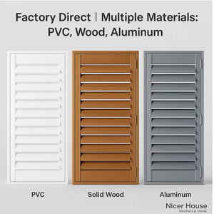 Persianas de <span class=keywords><strong>PVC</strong></span> al por Mayor, Persianas para Ventanas con Rejillas Ajustables para Ventanas del Hogar - Product Image 4