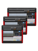 Console de mixage audio G10-DX, ensemble complet, microphone filaire USB, égaliseur 7 bandes, DSP, effets sonores multiples pour usage commercial en extérieur