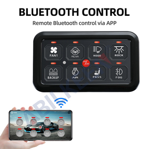 Aibeiken RGB 8 gang 12 gang P2 bảng chuyển đổi điều khiển cảm ứng 12V 24V OEM nhà máy bằng sáng chế tùy chỉnh cho tự động/Thuyền biển/Xe Tải - Product Image 4