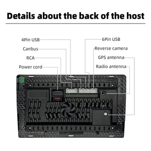 Android đài phát thanh xe 9 inch autoradio IPS màn hình cảm ứng Wifi GPS Navigation phổ <span class=keywords><strong>Car</strong></span> Stereo Carplay hệ thống đa phương tiện - Product Image 4