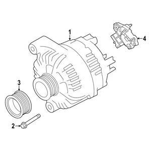 BBmart-piezas de repuesto OEM para motor de coche, alternador 12317555926 para <span class=keywords><strong>BMW</strong></span> E90, <span class=keywords><strong>E92</strong></span>, E60, X5E70, X3, E83, serie 1/2/5 - Product Image 4