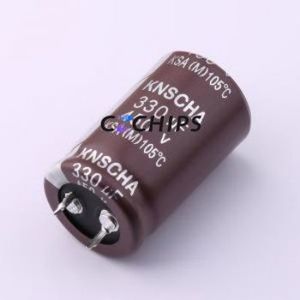 ตัวเก็บประจุแบบอิเล็กโทรไลต์อะลูมิเนียมแบบ Snap-in รุ่น LSA450M337R402S1AA ชนิด Through hole (THT) ขนาด D25xL40 มม. 330uF 20% 450V 10 มม. - Product Image 1