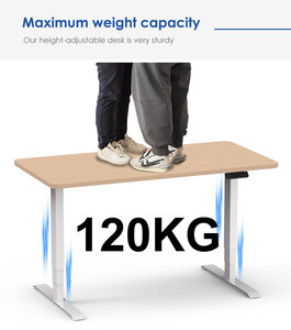 โต๊ะยกไฟฟ้า2JRF3 D3เดี่ยวดีไซน์ทันสมัยตามหลักสรีรศาสตร์โต๊ะยกของหนักพร้อมโครงโต๊ะแบบปรับได้ - Product Image 3