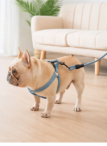 調節可能なナイロン子犬用ベストハーネスクイックリリースアウトドアウォーキングフリーフリープルドッグハーネス子犬用大人犬用 - Product Image 4