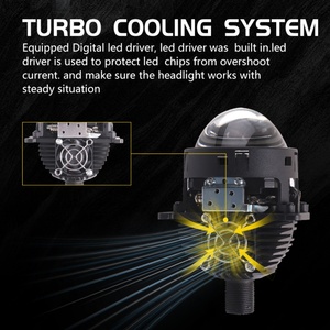 ไฟหน้า Sanvi H9 Bi-LED เลนส์ขนาด 3 นิ้ว กำลังไฟ 60-70 วัตต์ ผลิตภัณฑ์ประสิทธิภาพสูงสำหรับรถยนต์ - Product Image 3