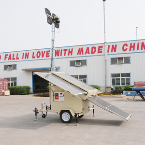 Điện năng lượng mặt trời chiếu sáng di động tháp 9M năng lượng mặt trời LED làm việc tháp ánh sáng cho trường hợp khẩn cấp sử dụng ngoài trời - Product Image 2