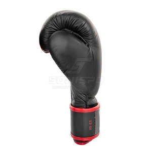ถุงมือชกมวยหนัง SONISPO 12 ออนซ์ ปิดด้วยเวลโคร สายรัดข้อมือปรับได้ สำหรับผู้ใหญ่ ฝึกซ้อมและศิลปะการต่อสู้ - Product Image 6