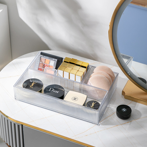 Giá rẻ văn phòng khác bàn Pet rõ ràng lưu trữ container <span class=keywords><strong>Organizer</strong></span> - Product Image 2