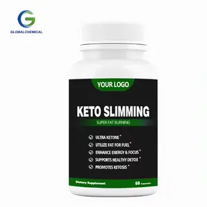 OEM Private Label 60 Capsules Supplement Keto Weight Loss Slimming Keto Capsules
