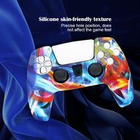 Coque de remplacement pour manette PS5, étui de protection pour manette PS5, impression par transfert d'eau