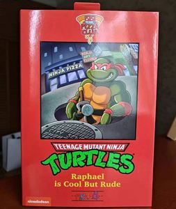 หุ่นจำลองให้เช่า4คน, 1987อนิเมะ neca Leonardo donatello Michelangelo rapael ของแท้ - Product Image 5