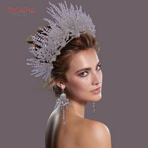 YouLaPan <span class=keywords><strong>Couronne</strong></span> <span class=keywords><strong>de</strong></span> mariée en perles, diadème <span class=keywords><strong>de</strong></span> déesse, luxueux bandeau <span class=keywords><strong>de</strong></span> <span class=keywords><strong>mariage</strong></span> en cristal <span class=keywords><strong>avec</strong></span> perles, <span class=keywords><strong>couronne</strong></span> <span class=keywords><strong>de</strong></span> cosplay pour fête nuptiale HP399 - Product Image 4