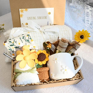 Set Regalo Personalizzato 'Invio di Luce' con Pianta di Supporto Emotivo, Confezione Regalo 'Grazie per Essere con Me' - Product Image 3