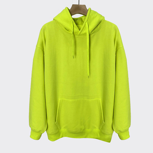 <strong>Custom</strong> Logo Winter Thick Oversized Blank Hoodies Unisex Heavy Weight Cotton Polyester Heavyweight Men's Hoodie - Product Image 3