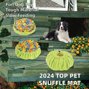 Meilleures ventes 2024 Tapis <span class=keywords><strong>d</strong></span>'alimentation pour animaux de compagnie en polaire respirant Tapis <span class=keywords><strong>d</strong></span>'entraînement à la recherche de nourriture lente pour <span class=keywords><strong>chiens</strong></span> Jouets interactifs pour <span class=keywords><strong>chiens</strong></span> - Product Image 2