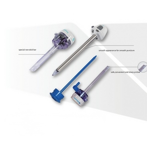 Trocares ópticos sin cuchilla quirúrgicos veterinarios Tacker endoscópico Trocar Toracico de un solo puerto - Product Image 5