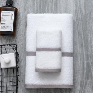 Ensemble de serviettes de bain en coton antimicrobien écologique de luxe, couleur unie, douces et absorbantes, pour hôtel et <span class=keywords><strong>spa</strong></span>, comprenant des serviettes pour <span class=keywords><strong>les</strong></span> mains et le visage - Product Image 4