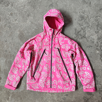 Veste bomber en toile fine à col montant avec motif lettres imprimé sur toute la surface, style streetwear, personnalisable en gros pour hommes YSJY