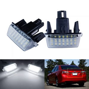 Luces LED para matrícula de 175 mm, luz blanca integrada para Toyota Camry, Alphard, Yaris, EZ, Vios - Product Image 1