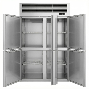 Congelador Comercial de Grado Industrial con 6 Puertas |   Zonas de Temperatura Convertibles |   Refrigerador de Acero Inoxidable |   Eficiencia Energética A++ | - Product Image 5