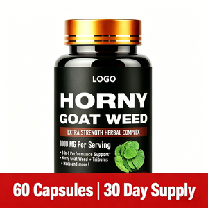 Capsule di miscela di erbe Horny Goat Weed, Tribulus e Radice di Maca per il potenziamento e il supporto contro l'eiaculazione precoce, afrodisiaco maschile - Product Image 1