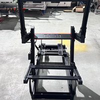 Base de volant de jeu Supports de bureau aux roues Pince réglable Support de bureau pour Sim Racing Cockpit