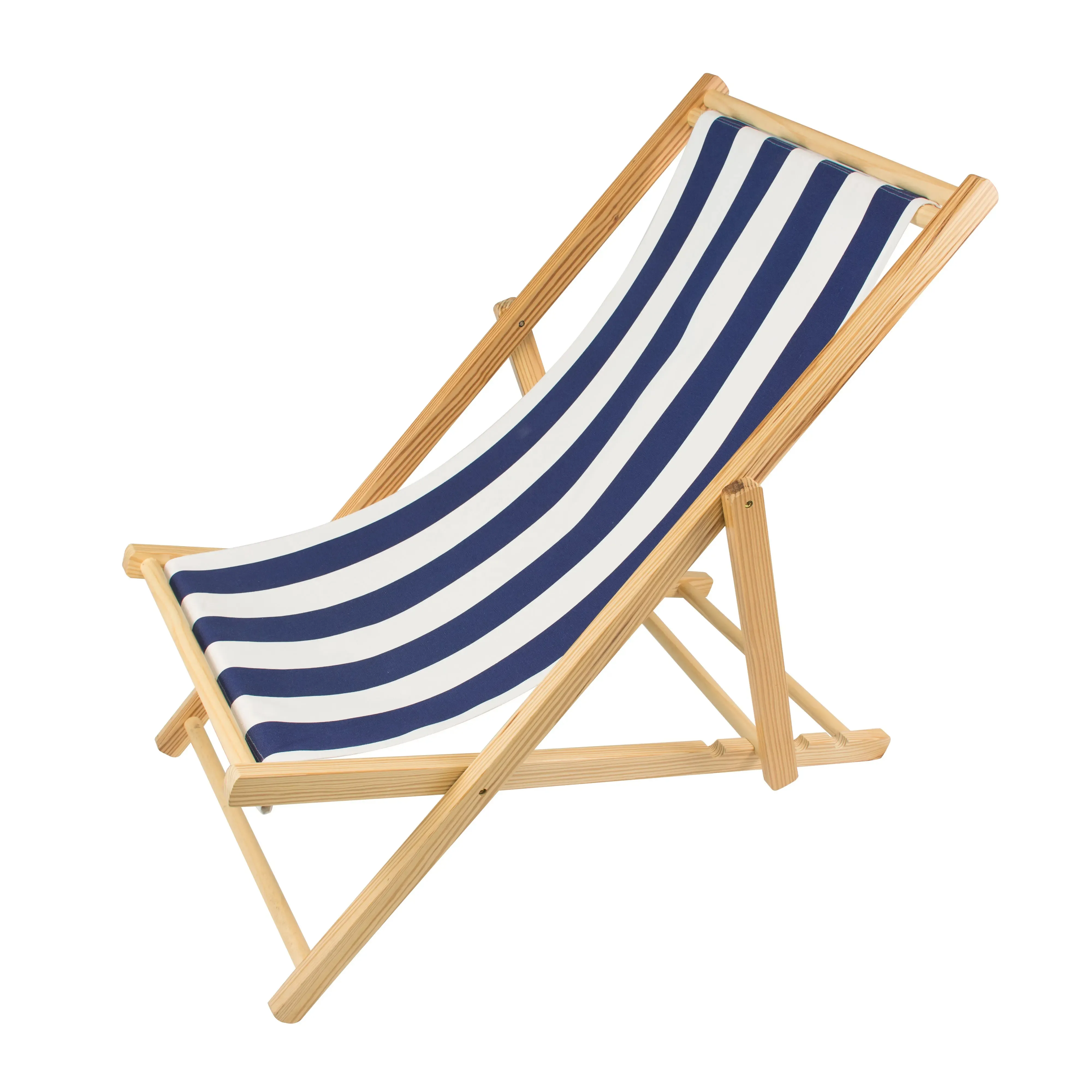 Garden Patio Breathable foldable wooden beach chair waterproof folding chairs for beach or camping