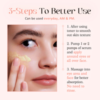 Sérum pour les yeux au rétinol avec niacinamide, crème hydratante éclaircissante anti-âge et raffermissante pour les yeux, contre les poches, les cernes et les rides