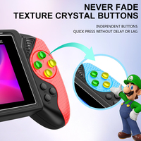 Nouvelle console de jeu portable rétro S7, 620 jeux intégrés, écran LCD IPS de 3,0 pouces, mode deux joueurs et sortie TV prise en charge