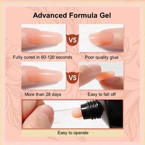 <span class=keywords><strong>HONEY</strong></span> GIRL Pemasok Perlengkapan Kuku Oem Set Poly <span class=keywords><strong>Gel</strong></span> Lembut Uv Quick Builder dalam Botol Bebas Hema <span class=keywords><strong>Gel</strong></span> Ekstensi Kuku Poly <span class=keywords><strong>Gel</strong></span> untuk Kuku - Product Image 5