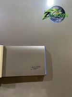 Panel de Pared de PVC con Patrón Moderno de Pizarra de Carbono de Alto Brillo, Impermeable y Resistente al Fuego, para Hoteles, Hogares y Oficinas