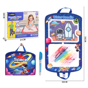 Sac de voyage éducatif portable Aqua <span class=keywords><strong>Magic</strong></span> Water Doodle Drawing avec tapis et stylos magiques pour enfants - Product Image 6