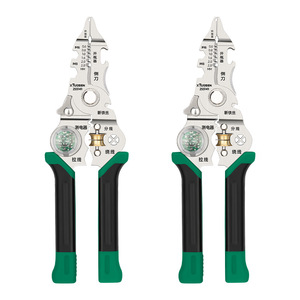 Tuosen Tools <b>Wire</b> Stripper 16 Awg Soft Grip Handle Electrician Multi Function Cutting Stripping Tool - Product Image 2