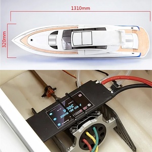 Barco a Control Remoto <span class=keywords><strong>de</strong></span> <span class=keywords><strong>Gasolina</strong></span> Grand Princess 1305 <span class=keywords><strong>de</strong></span> 1.3M con Casco <span class=keywords><strong>de</strong></span> Fibra <span class=keywords><strong>de</strong></span> Vidrio, Motor sin Escobillas, ESC <span class=keywords><strong>de</strong></span> 300A, Yate RC TFL Hobby - Product Image 3