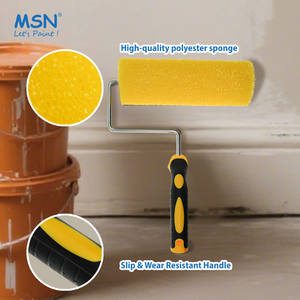 <span class=keywords><strong>Rodillo</strong></span> de pintura de pared profesional de espuma de alta densidad con textura de panal decorativa de esponja de 9 pulgadas - Product Image 5