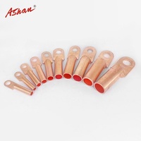 Cosses de câble en cuivre étamé de type SC 600V, borne à sertir SC2.5-5 pour câbles électriques de 2,5mm² à 400mm²