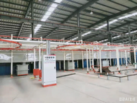 Lini Perakitan Penyemprotan Cat Industri Mode Operasi, Bilik Semprot Tirai Air, Oven Pengering, Lini Pelapisan untuk Perabotan dan Perkakas