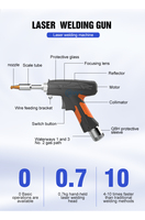 Soudeuse et nettoyeur laser SWT 4 en 1 pour acier inoxydable et aluminium 1500w 2000w 3000w