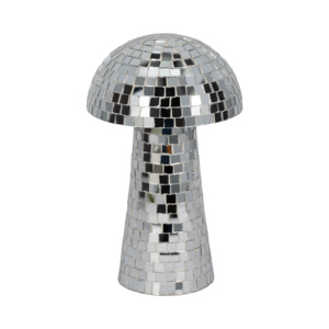 Figurine en mosaïque en forme de champignon, sculpture miroir pour la décoration de la maison, salon, salle de bain, bureau, étagère, art - Product Image 1
