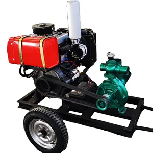 high pressure 30HP Small single cylinder 2 stroke water pump engine diesel